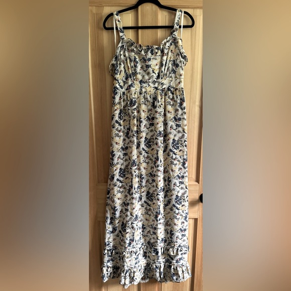 Moulinette Soeurs Dresses & Skirts - Anthropologie Moulinette Soeurs Empire Waist Floral Ruffled Maxi Dress Sz 12